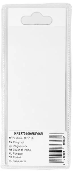 Kramp - KR1270109VKP06B - Bullone aratro M12x70mm, TFCC (6)