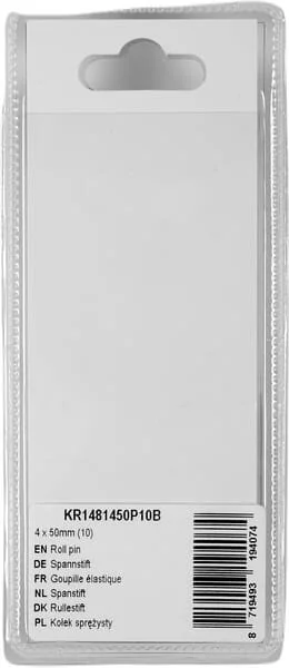 Kramp - KR1481450P10B - Spina elastica 4x50mm (10)