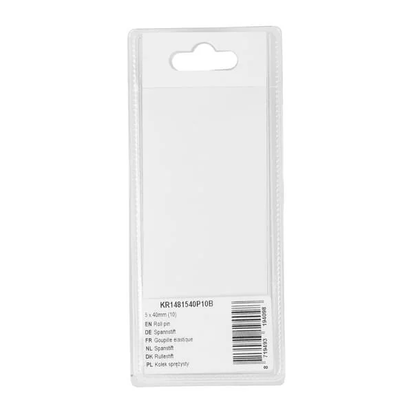 Kramp - KR1481540P10B - Spina elastica 5x40mm (10)