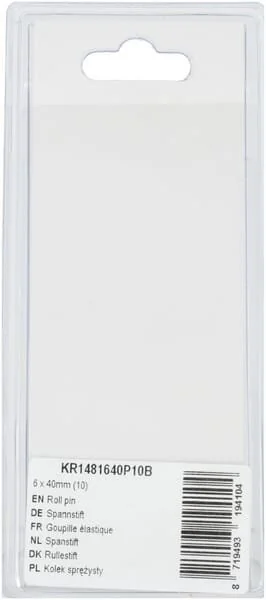 Kramp - KR1481640P10B - Spina elastica 6x40mm (10)