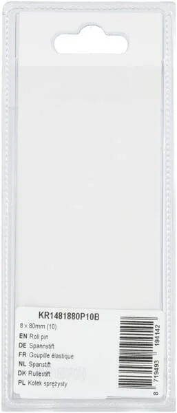 Kramp - KR1481880P10B - Spina elastica 8x80mm (10)
