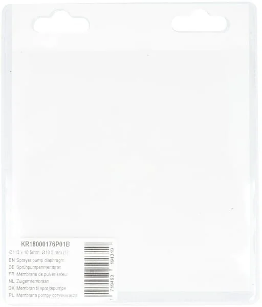 Kramp - KR18000176P01B - Diaframma pompa irroratrice diametro 113x10.5mm (1)