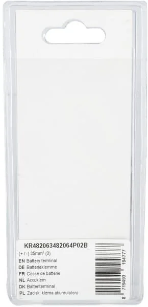 Kramp - KR482063482064P02B - Morsetto batteria (+ / -) 35mm² (2)