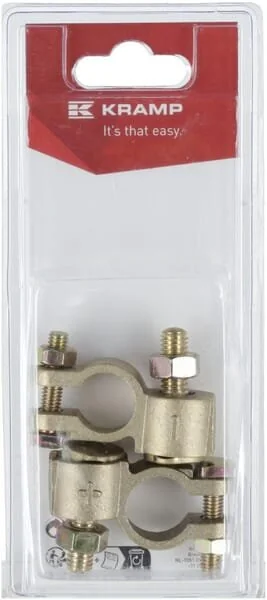 Kramp - KR482063482064P02B - Morsetto batteria (+ / -) 35mm² (2)