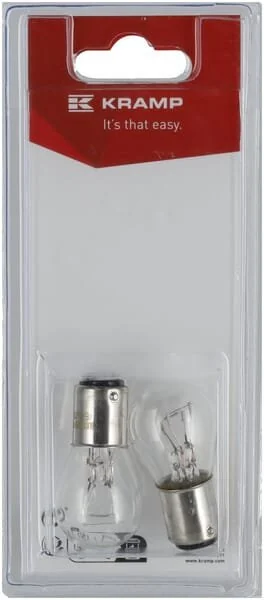 Kramp - KR482067P02B - Lampadina 12V x 21-5W, BAY15d (2)