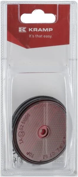 Kramp - KR484065P02B - Catadiottro rotondo rosso (2)