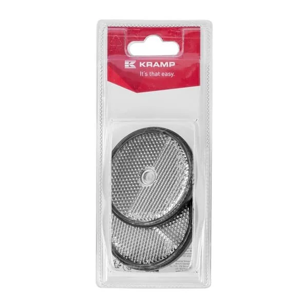 Kramp - KR484067P02B - Catadiottro rotondo bianco (2)