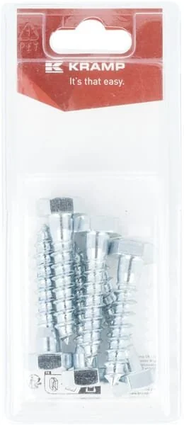 Kramp - KR5711050P06B - Vite da legno M10x50mm (6)