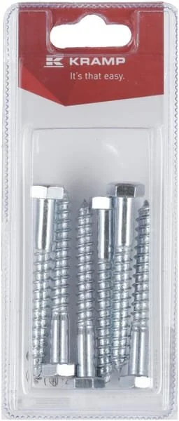 Kramp - KR571870P06B - Vite da legno M8x70mm (6)