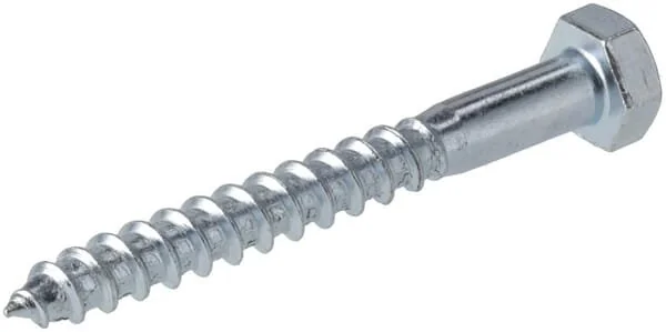 Kramp - KR571870P06B - Vite da legno M8x70mm (6)
