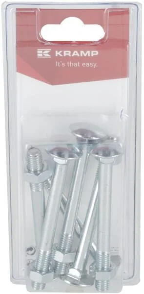 Kramp - KR603880P06B - Dado e bullone M8x70mm, 4.6 (6)
