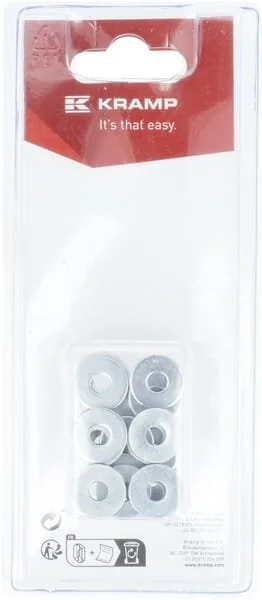 Kramp - KR9021A5P20B - Rondella per bullone a testa quadra M5x15 Diameter (20)