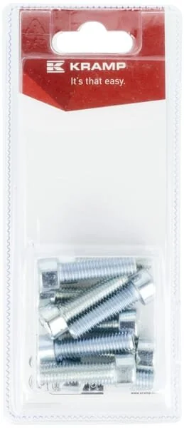 Kramp - KR912830P10B - Bullone a brugola M8x30mm, 8.8 (10)
