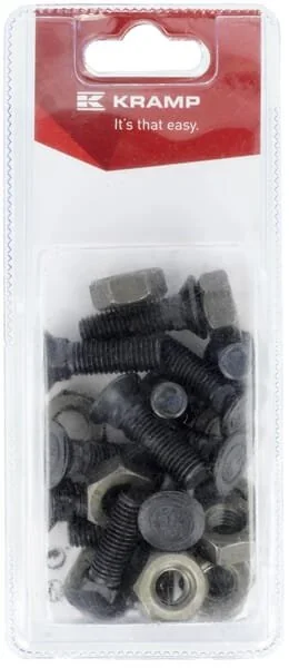 Kramp - KR930VKP12B - Bullone aratro M9x30mm, TFCC (12)