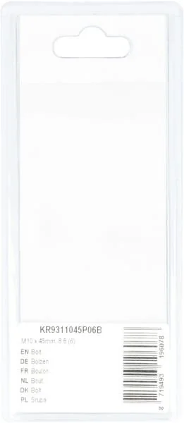 Kramp - KR9311045P06B - Bullone Mm, 8.8 (6)