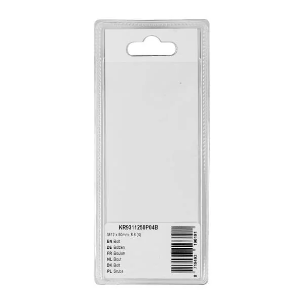 Kramp - KR9311250P04B - Bullone Mm, 8.8 (4)