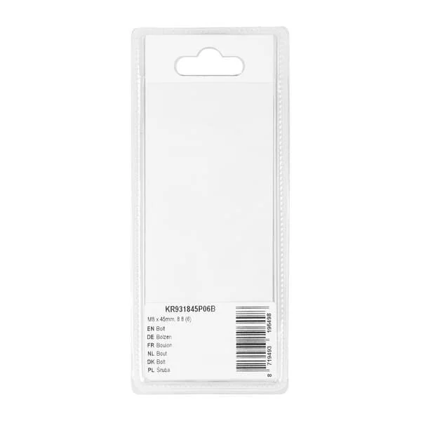 Kramp - KR931845P06B - Bullone Mm, 8.8 (6)