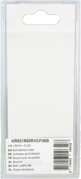 Kramp - KR931850RVSP06B - Bullone acciaio inossidabile mm, A2 (6)