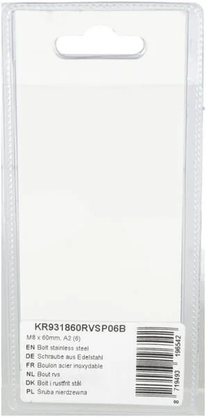Kramp - KR931860RVSP06B - Bullone acciaio inossidabile mm, A2 (6)
