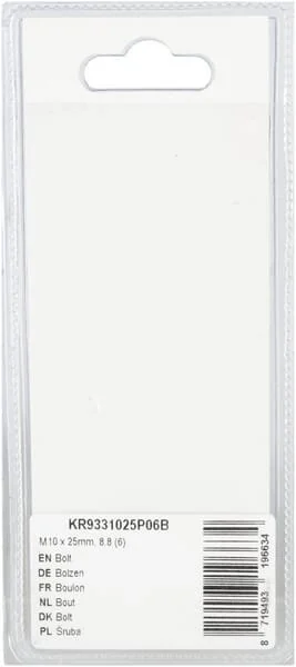 Kramp - KR9331025P06B - Bullone Mm, 8.8 (6)