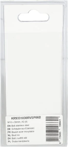 Kramp - KR9331030RVSP06B - Bullone acciaio inossidabile mm, A2 (6)