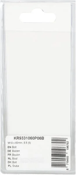 Kramp - KR9331060P06B - Bullone Mm, 8.8 (6)