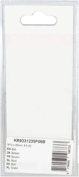 Kramp - KR9331235P06B - Bullone Mm, 8.8 (6)
