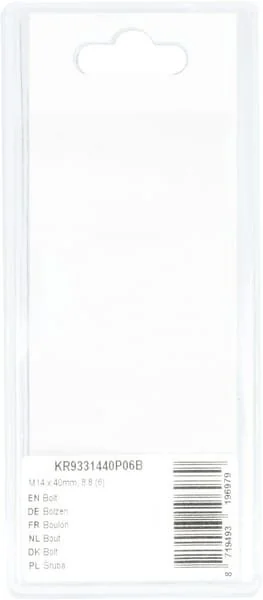 Kramp - KR9331440P06B - Bullone Mm, 8.8 (6)