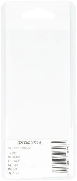 Kramp - KR933420P20B - Bullone Mm, 8.8 (20)