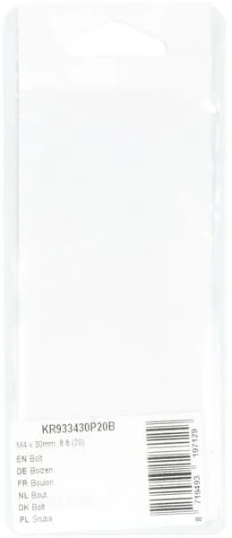 Kramp - KR933430P20B - Bullone Mm, 8.8 (20)