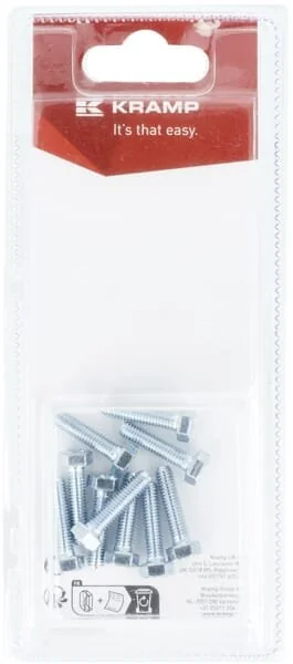 Kramp - KR933520P10B - Bullone Mm, 8.8 (10)