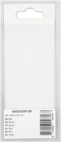Kramp - KR933530P10B - Bullone Mm, 8.8 (10)