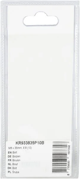 Kramp - KR933835P10B - Bullone Mm, 8.8 (10)