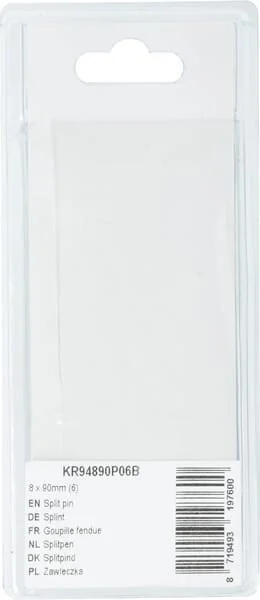 Kramp - KR94890P06B - Coppiglia 8x90mm (6)