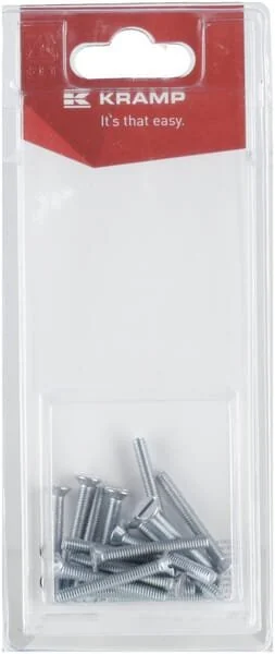 Kramp - KR963430P20B - Vite svasata M4x30mm (20)