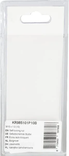 Kramp - KR985101P10B - Dado autobloccante (10)
