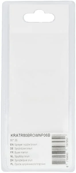 Kramp - KRATR80BROWNP06B - Ugello irroratrice marrone 80° (6)
