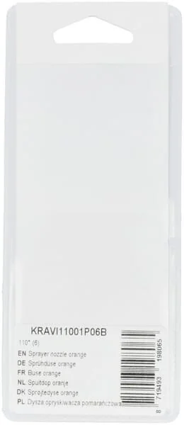 Kramp - KRAVI11001P06B - Ugello irroratrice arancione 110° (6)