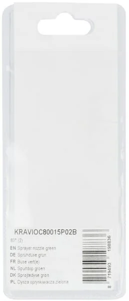 Kramp - KRAVIOC80015P02B - Ugello irroratrice verde 80° (2)