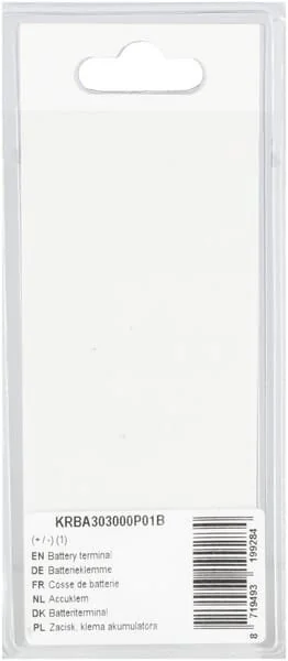 Kramp - KRBA303000P01B - Morsetto batteria (+ / -) (1)