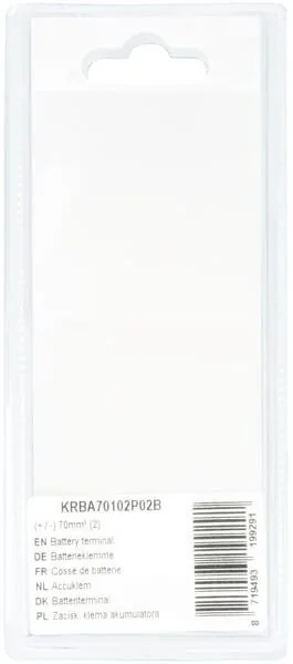 Kramp - KRBA70102P02B - Morsetto batteria (+ / -) 70mm² (2)