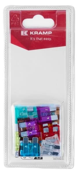 Kramp - KRBLADEFUSESP18B - Fusibile 20mm, a lama (18)