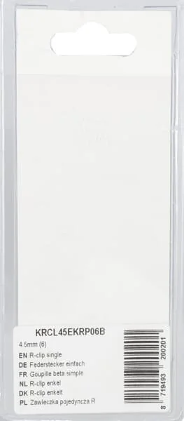 Kramp - KRCL45EKRP06B - R-Clip singolo 4.5mm (6)