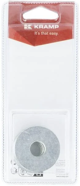Kramp - KRCR1240P10B - Rondella per bullone a testa quadra M12x40 Diameter (10)