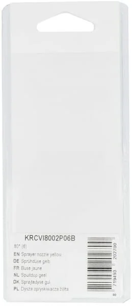 Kramp - KRCVI8002P06B - Ugello irroratrice giallo 80° (6)