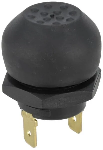 Kramp - KREL200220P01B - Interruttore a pressione 12/24V 15A - Diametro 28x44mm (1)