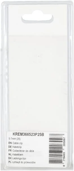 Kramp - KREM366523P25B - Fascetta per cavi 5-7mm (25)