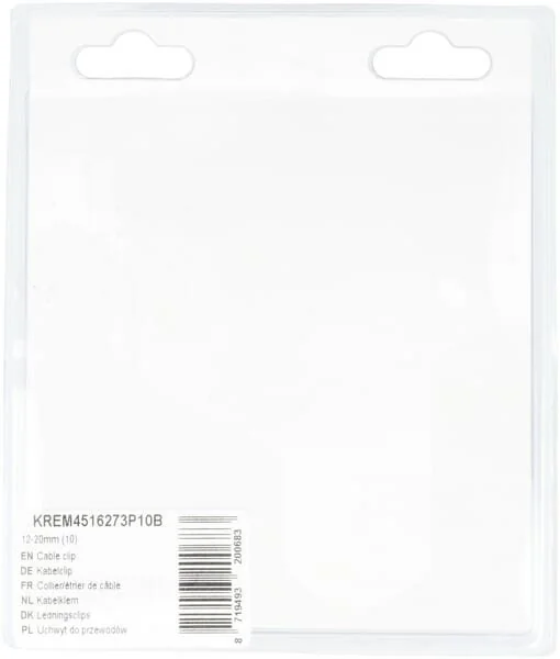 Kramp - KREM4516273P10B - Clip per cavo 12-20mm (10)