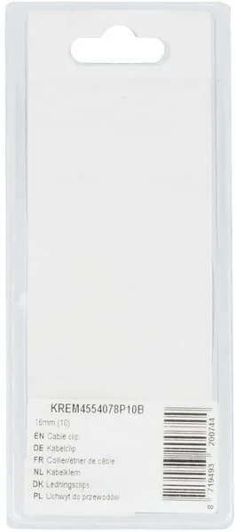 Kramp - KREM4554078P10B - Clip per cavo 16mm (10)