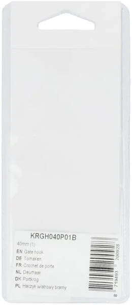 Kramp - KRGH040P01B - Gancio antivento 40mm